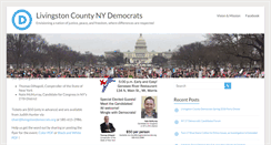 Desktop Screenshot of livingstondemocrats.org